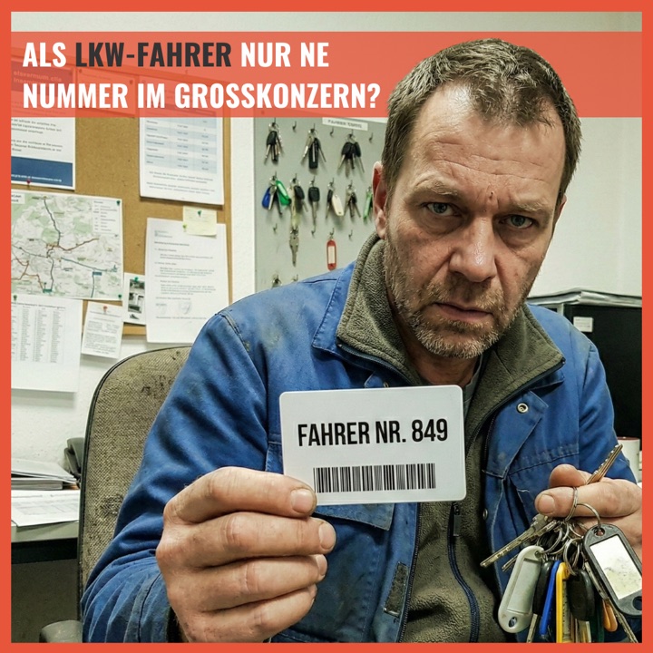 Recruiting-Anzeige Fahrer gesucht